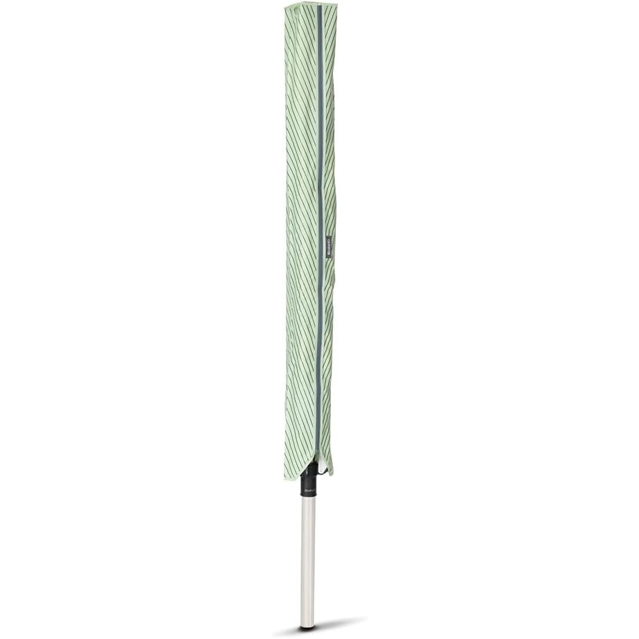 image:imageBrabantia  Clothes Drying Rack Cover  Weather Resistant Material  Zip Closure  Outdoor  Drying Rack Protection  Leaf  for Essential Topspinner and LiftOMaticGreen Leaf