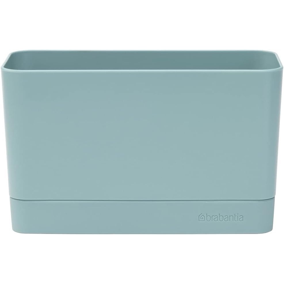 image:imageBrabantia Sink Organizer Jade Green NonSlip NonScratch Kitchen Countertop Storage Caddy for Dish Brush Soap Cloths LWH 75 x 33 x 45Mint