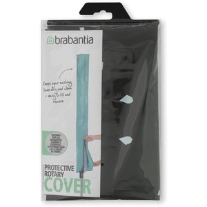 Brabantia – Clothes Drying Rack Cover – Weather Resistant Material – Zip Closure – Outdoor – Drying Rack Protection – Leaf – for Essential, Topspinner and Lift-O-Matic(Black Speckle)