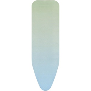 Brabantia Replacement Ironing Board Cover | All-in-One Set | Fits XL Comfort Board (Size C) | Fairtrade Fresh Breeze Cover | 100% Cotton Cover + Foam Padding Layer Ironing Board C(Soothing Sea)