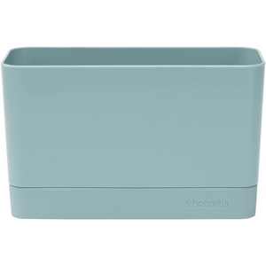 Brabantia Sink Organizer (Jade Green) Non-Slip, Non-Scratch Kitchen Countertop Storage Caddy for Dish Brush, Soap, Cloths (LWH: 7.5 x 3.3 x 4.5)(Mint)