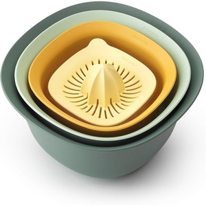 Brabantia Tasty+ Mixing Bowl Set with Colander and juicer(Classic)